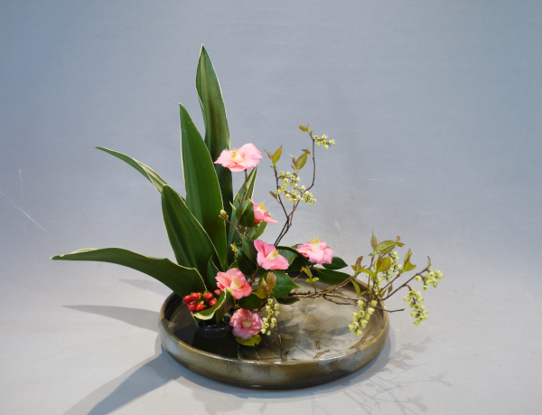 Ohara traditionelles Farbschema Moribana