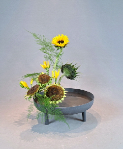 Ohara Ikebana Jiyu Hyogen - freier Ausdruck